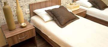 Фото номера Номер стандарт с 2 односпальными кроватями Гостевой дом Atlas Hotel г. Томск 3