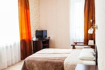 Фото номера Двухместный классик номер Гостевой дом Atlas Hotel г. Томск 7