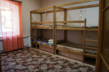 Фото номера Койко-место на двухъярусной кровати в 8-местном номере (общие удобства) Гостевой дом Atlas Hotel г. Томск 5