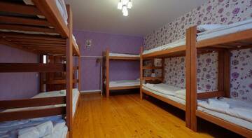Фото номера Кровать в общем 6-местном номере для мужчин и женщин Гостиница Hostel Oazis г. Томск 4