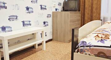 Фото номера Семейный двухместный номер с 1 кроватью Гостиница Good Travel Hostel г. Томск 4