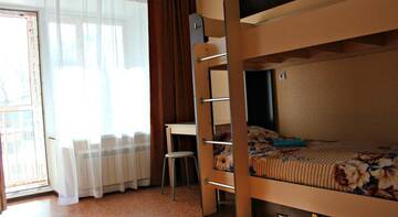 Фото номера Кровать в общем 6-местном номере Гостиница Good Travel Hostel г. Томск 7