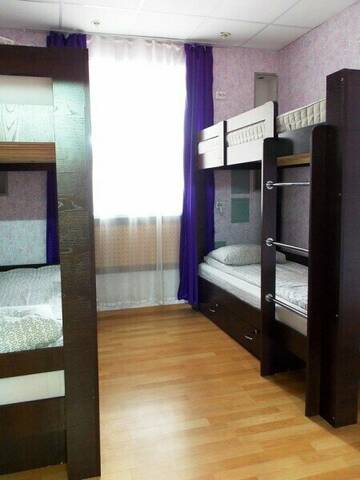 Фото номера 10-местный общий номер для женщин Гостиница Da Vinci Hostel г. Томск 5