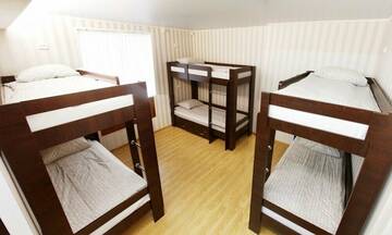 Фото номера Общий 10-местный номер для мужчин и женщин Гостиница Da Vinci Hostel г. Томск 4