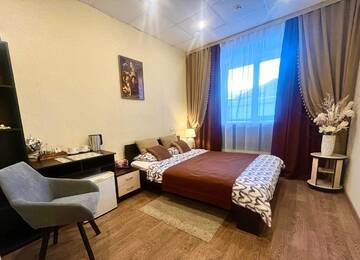Фото номера Большой двухместный номер с 1 кроватью Гостиница Da Vinci Hostel г. Томск 3