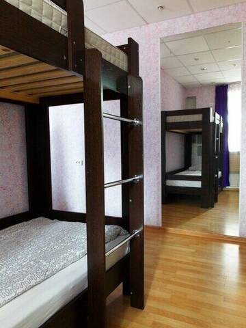 Фото номера 10-местный общий номер для женщин Гостиница Da Vinci Hostel г. Томск 2